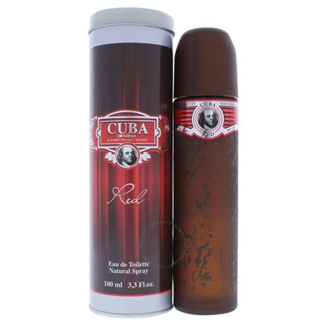 cuba red edt spray.